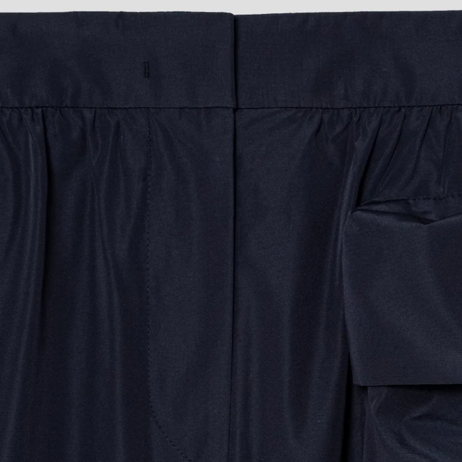 KUHO [Golf] Solid Pocket Detail Shorts - Navy