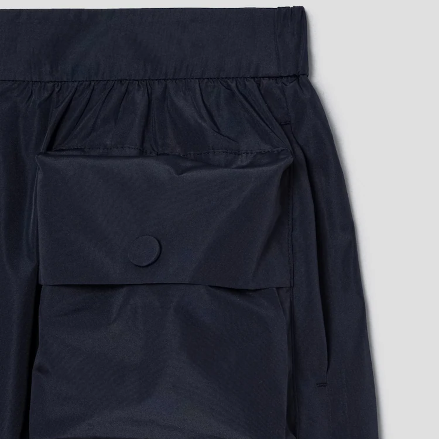 KUHO [Golf] Solid Pocket Detail Shorts - Navy