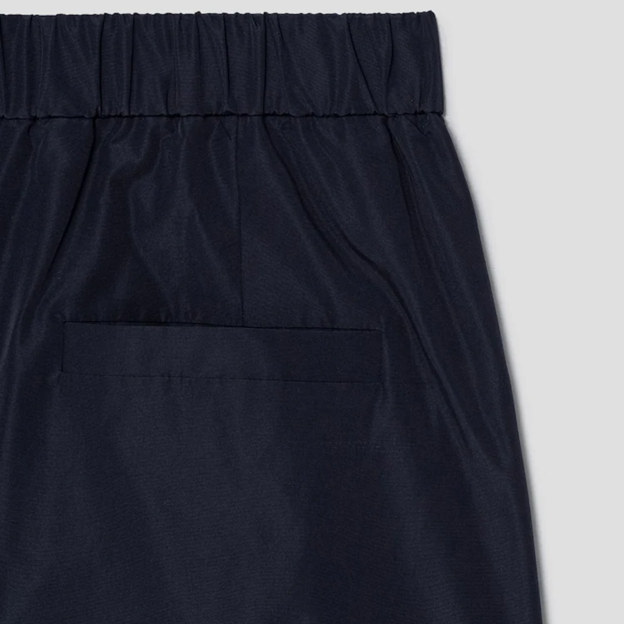 KUHO [Golf] Solid Pocket Detail Shorts - Navy
