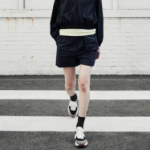 KUHO [Golf] Solid Pocket Detail Shorts - Navy