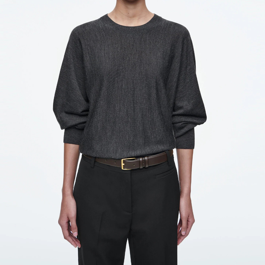 COS – Round Merino Wool Sweater