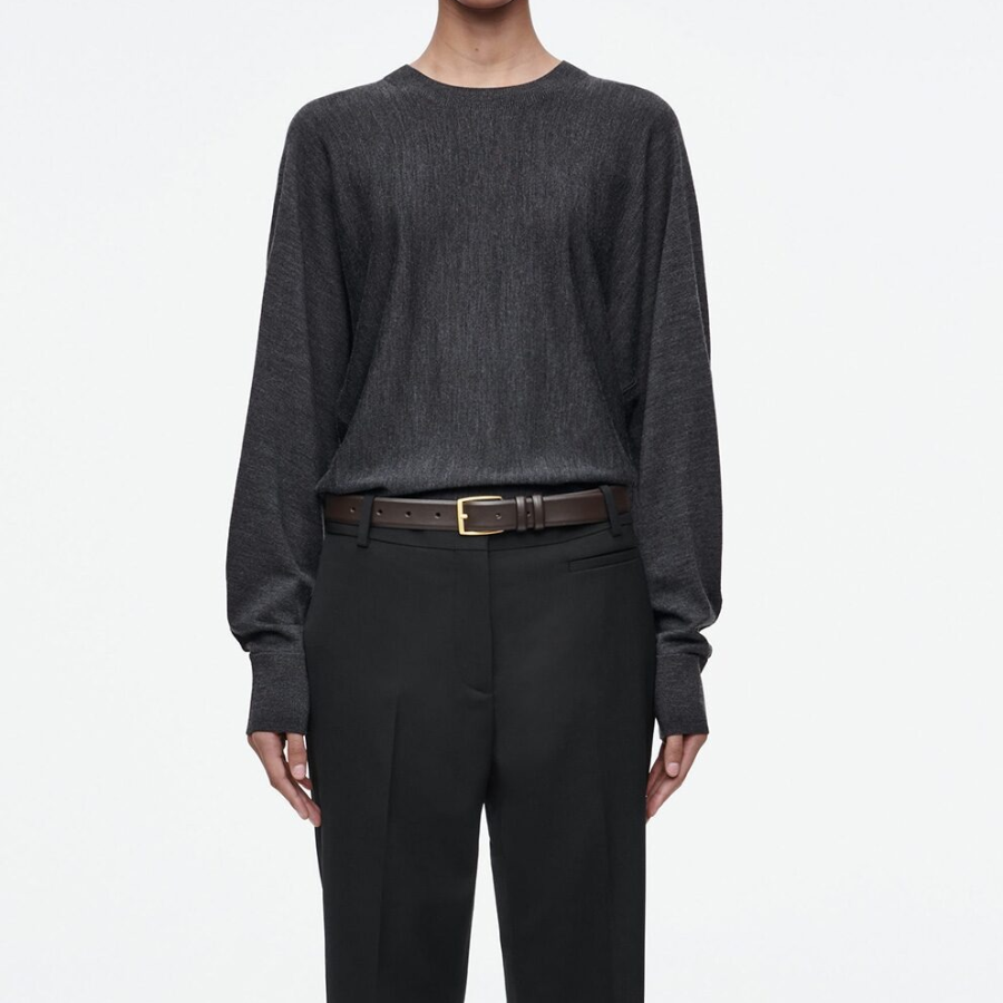 COS – Round Merino Wool Sweater