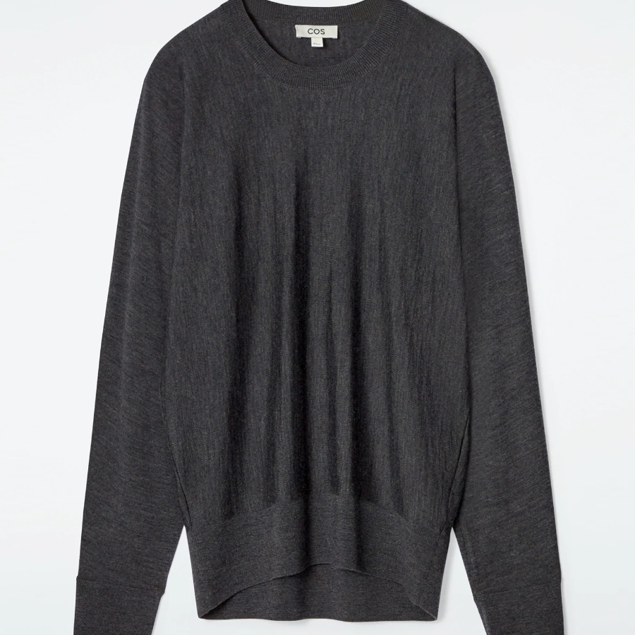 COS – Round Merino Wool Sweater