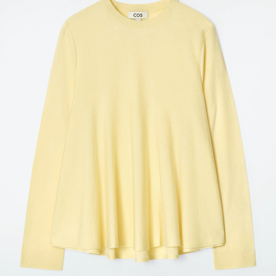 COS – Trapeze Merino Wool Sweater