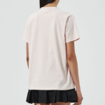 GANNI [EXCLUSIVE] Basic Jersey Teddy Relaxed T-shirt - Primrose Pink