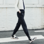 KUHO [Golf] Color Block Detail Jogger Pants - Black