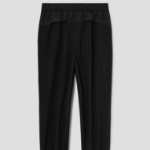 KUHO [Golf] Color Block Detail Jogger Pants - Black
