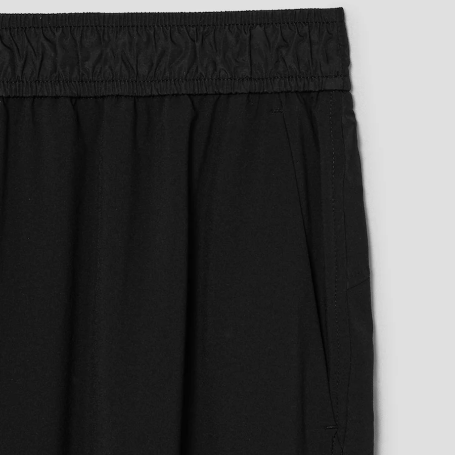KUHO [Golf] Color Block Detail Jogger Pants - Black