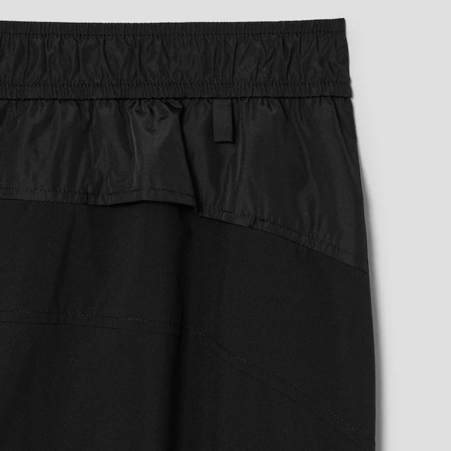 KUHO [Golf] Color Block Detail Jogger Pants - Black