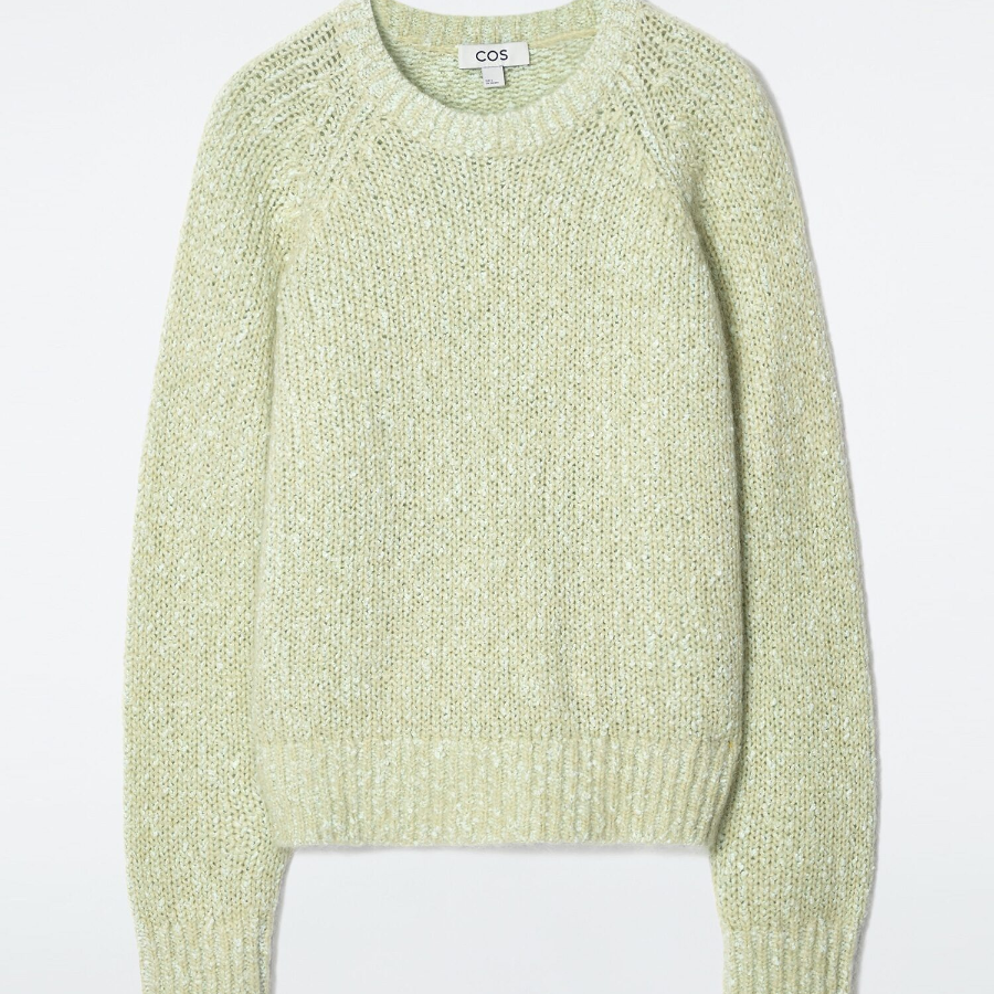 COS – Flecked Mohair-Blend Sweater