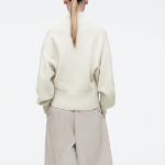 COS – Funnel-Neck Waist Wool Sweater