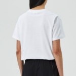 GANNI Basic Jersey Cherry Relaxed T-Shirt - White