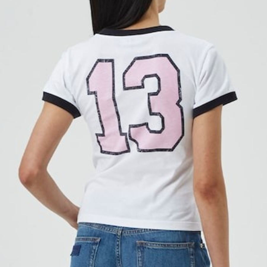 GANNI Basic Jersey Witch Small T-shirt - Bright White