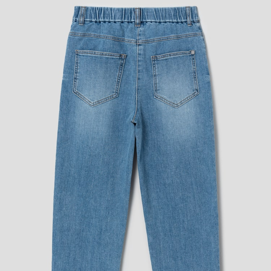 KUHO Slim Tapered Fit Denim Pants - Blue