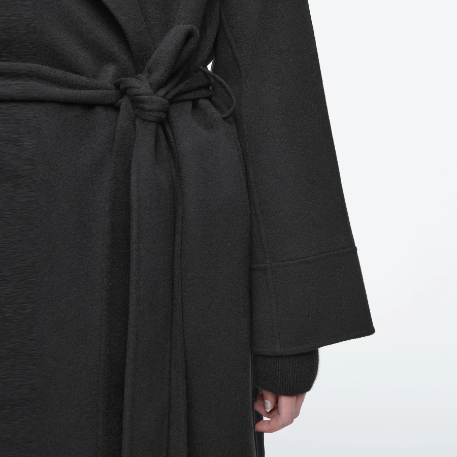 COS – Belted Double-Face Wool Coat