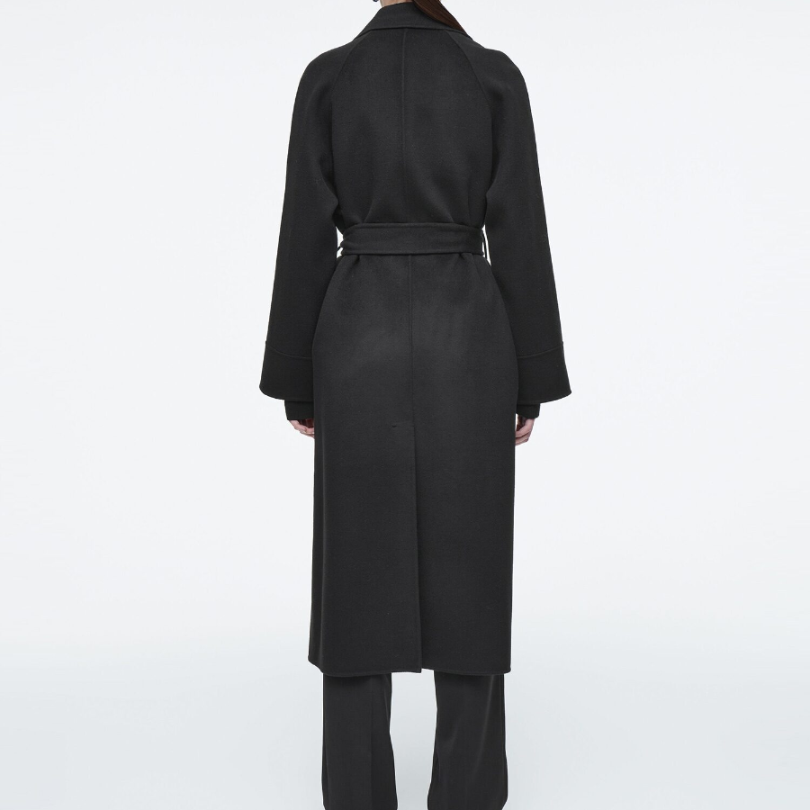 COS – Belted Double-Face Wool Coat