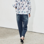 KUHO Slim Tapered Fit Denim Pants - Blue