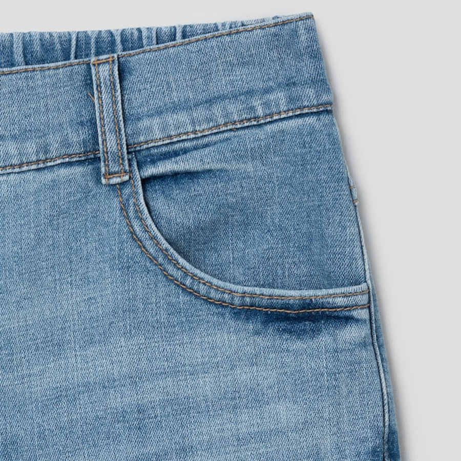 KUHO Slim Tapered Fit Denim Pants - Blue