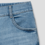 KUHO Slim Tapered Fit Denim Pants - Blue