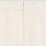 KUHO Capri Tapered Fit Pants - Ivory