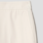 KUHO Capri Tapered Fit Pants - Ivory