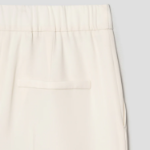 KUHO Capri Tapered Fit Pants - Ivory
