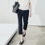 KUHO Capri Tapered Fit Pants - Black