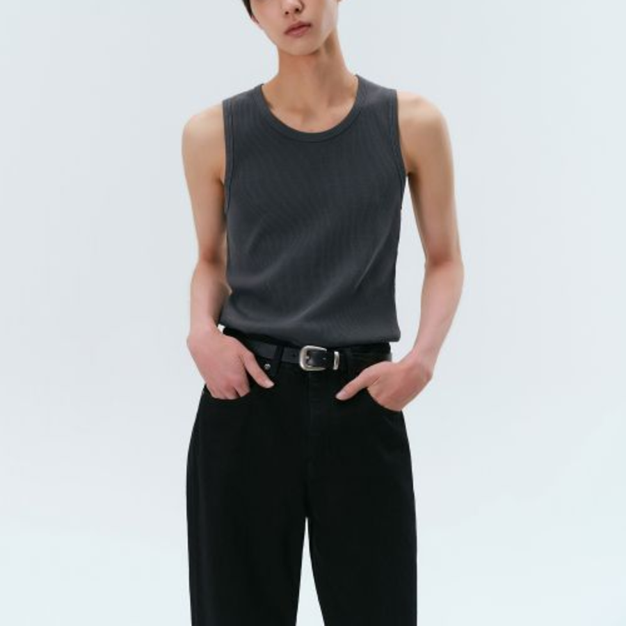 Pigment Tank Top — Dark Grey