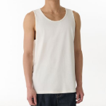 Scoop Neck Sleeveless Top — Cream