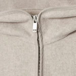 COS Hooded Double-Face Wool Jacket – Light Beige