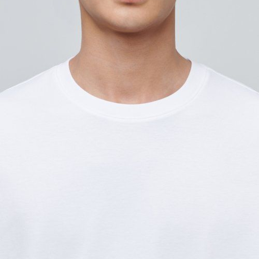 Relaxed Sleeveless Top — White