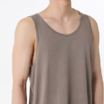 Relaxed CR Tank Top — Taupe