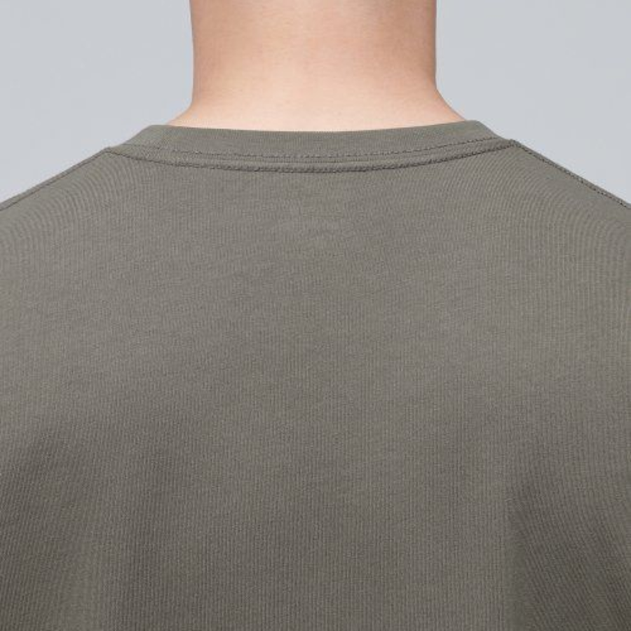 Layered Sleeveless Top (Long Length) — Dusty Khaki