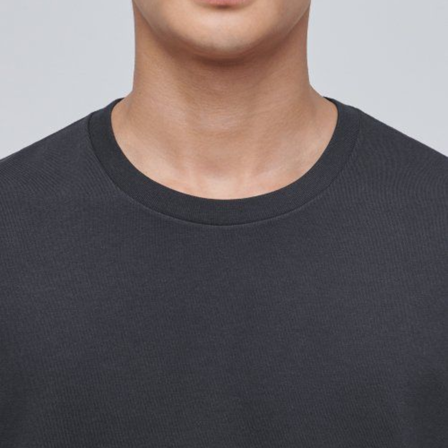 Layered Sleeveless Top (Long Length) — Dark Grey