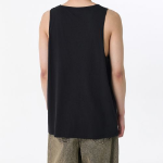 Relaxed CR Tank Top — Black