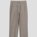 KUHO [Edit] Summer Wool Mixed Straight Fit Pants – Beige