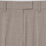 KUHO [Edit] Summer Wool Mixed Straight Fit Pants – Beige