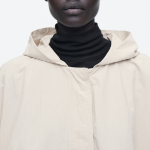 COS Hooded Trench Cape – Light Beige