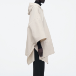 COS Hooded Trench Cape – Light Beige