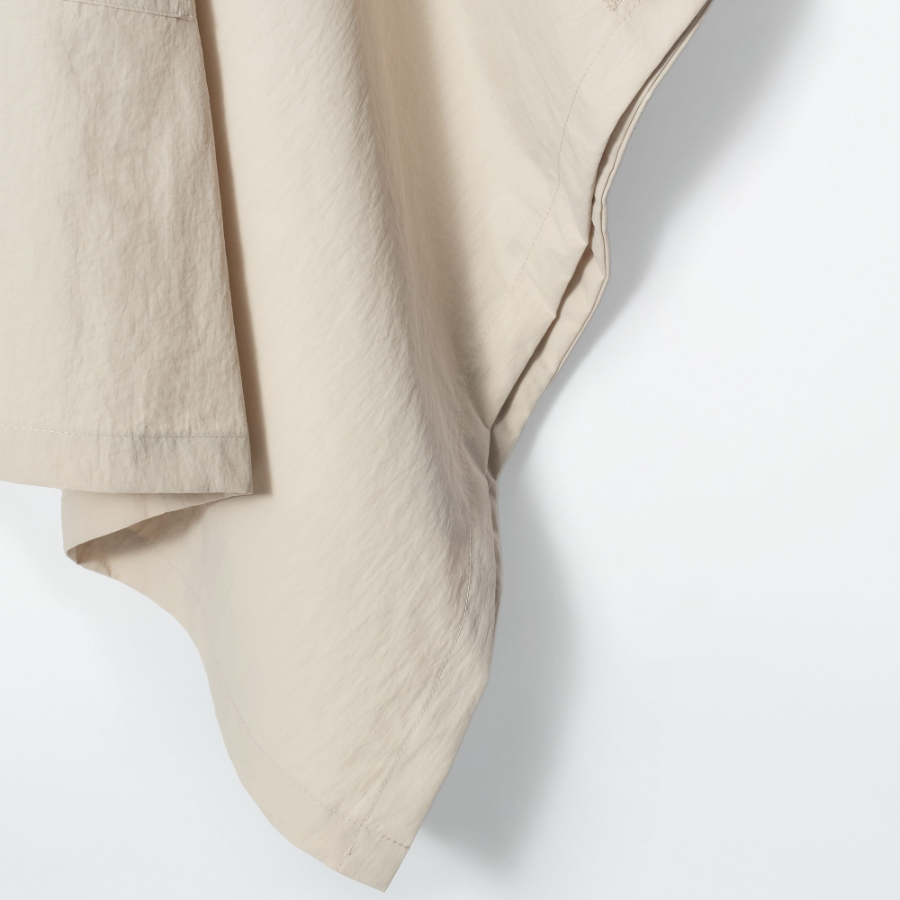 COS Hooded Trench Cape – Light Beige