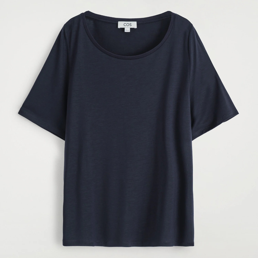 COS Relaxed Scoop Neck T-Shirt