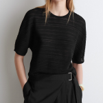 COS – Pleated Knit T-Shirt