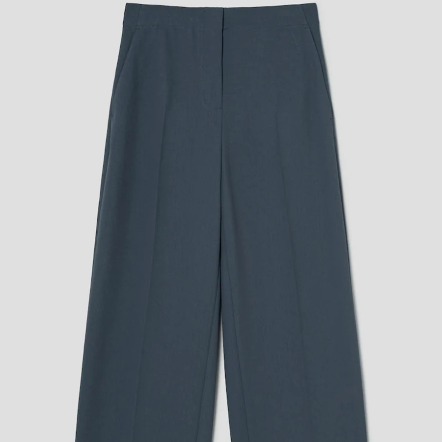 KUHO Wide-Fit Pants – Grey