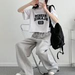 Resem Blance – укороченная худи-футболка с необработанным краем