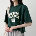 Resem Blance – укороченная худи-футболка с необработанным краем