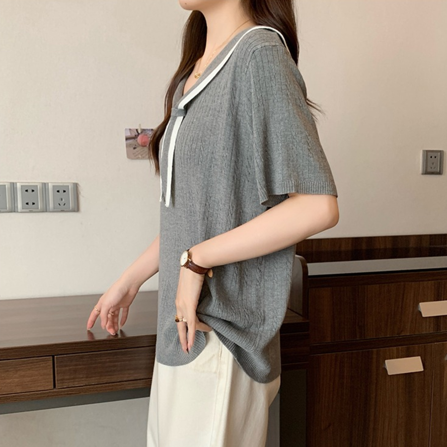 SUMMER SAILOR – Short Sleeve Knit T-shirt