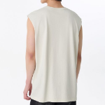 Oversized Sleeveless Top — Dusty Cream