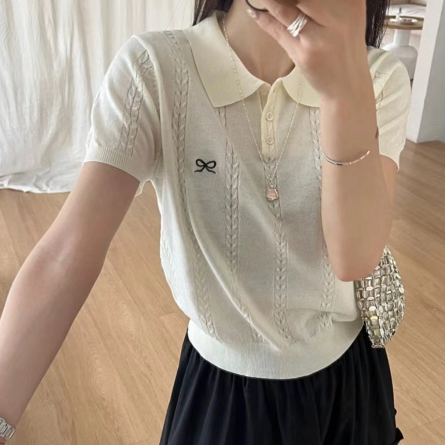 BOMI – Short Sleeve Collar T-Shirt