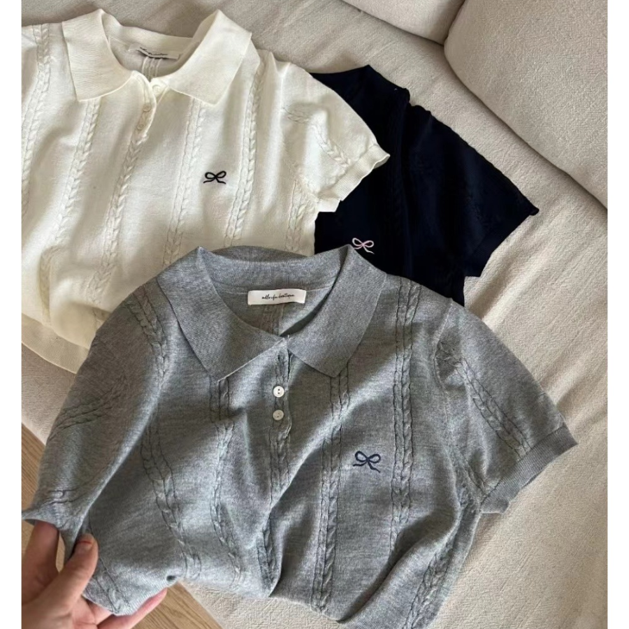 BOMI – Short Sleeve Collar T-Shirt