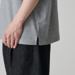 [Cooltandard] Relaxed Sleeveless Top — Medium Gray